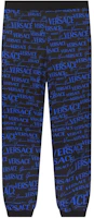 VERSACE Letter Print Knit Jogger Sweatpants Multicolor. 1003252-1A02294-5B140 VERSACE Letter Print Knit Jogger Sweatpants Multicolor. 1003252-1A02294-5B140