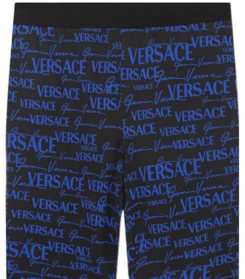 VERSACE Letter Print Knit Jogger Sweatpants Multicolor. 1003252-1A02294-5B140 Shop VERSACE Letter Print Knit Jogger Sweatpants Multicolor. 1003252-1A02294-5B140