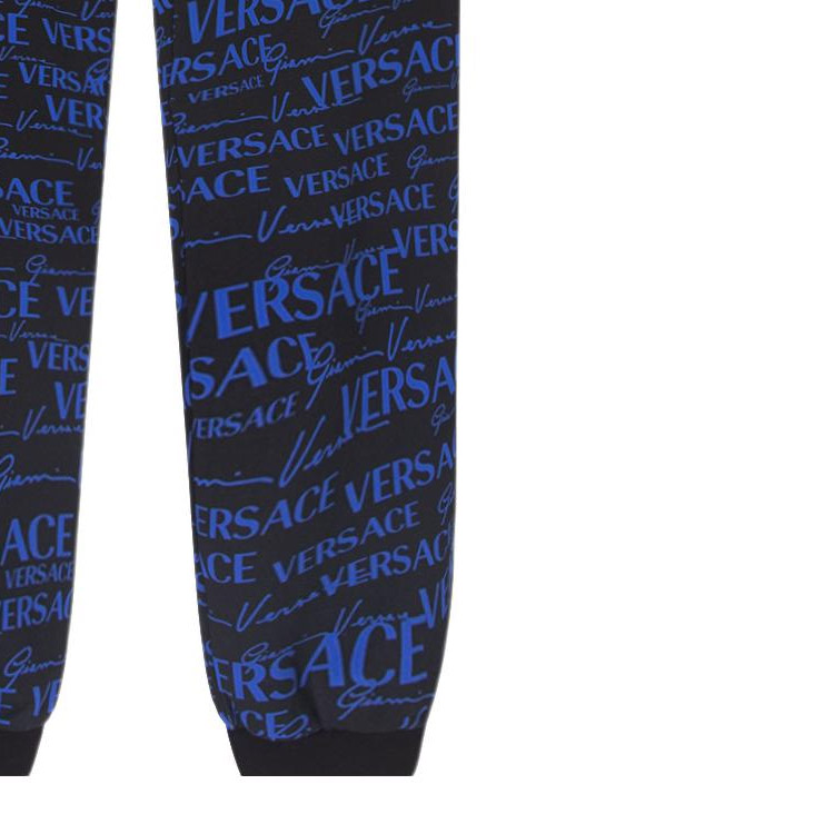 VERSACE  Letter Print Knit Jogger Sweatpants Multicolor. 1003252-1A02294-5B140 圖 5