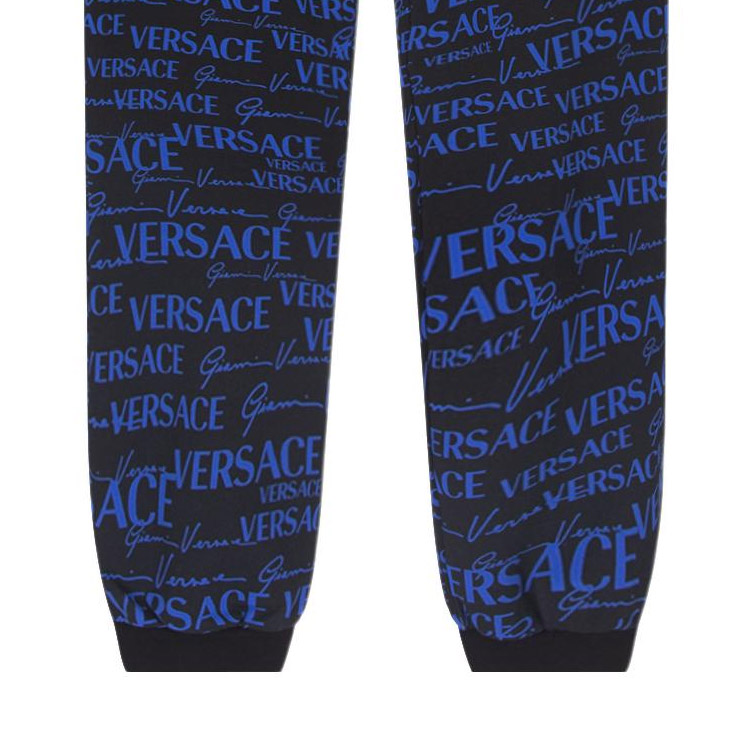 VERSACE  Letter Print Knit Jogger Sweatpants Multicolor. 1003252-1A02294-5B140 圖 6