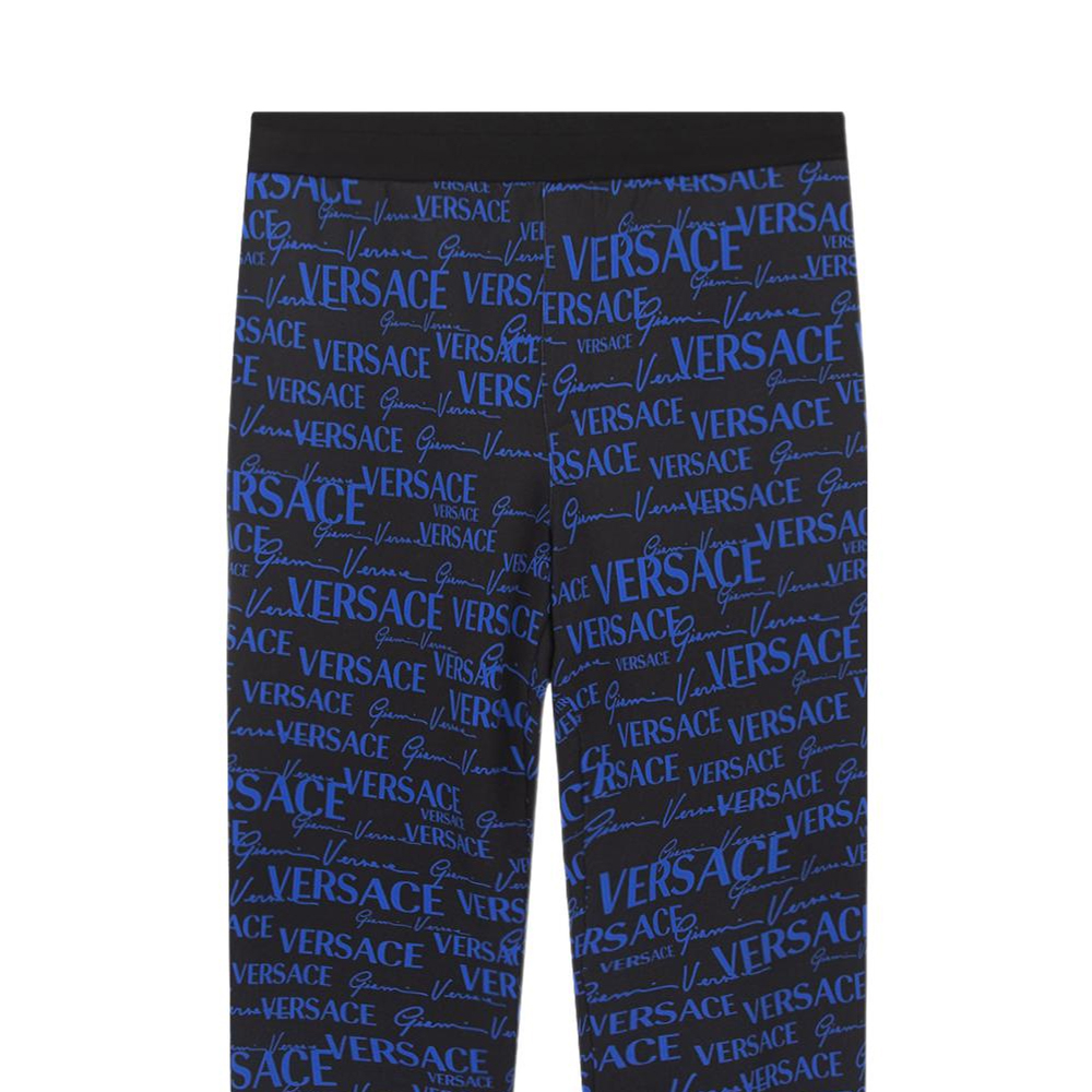 VERSACE  Letter Print Knit Jogger Sweatpants Multicolor. 1003252-1A02294-5B140 圖 7
