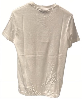 VERSACE Logo Graphic Print Crewneck T-Shirt White. A89497S-A230901-A911 Lookbook VERSACE Logo Graphic Print Crewneck T-Shirt White. A89497S-A230901-A911