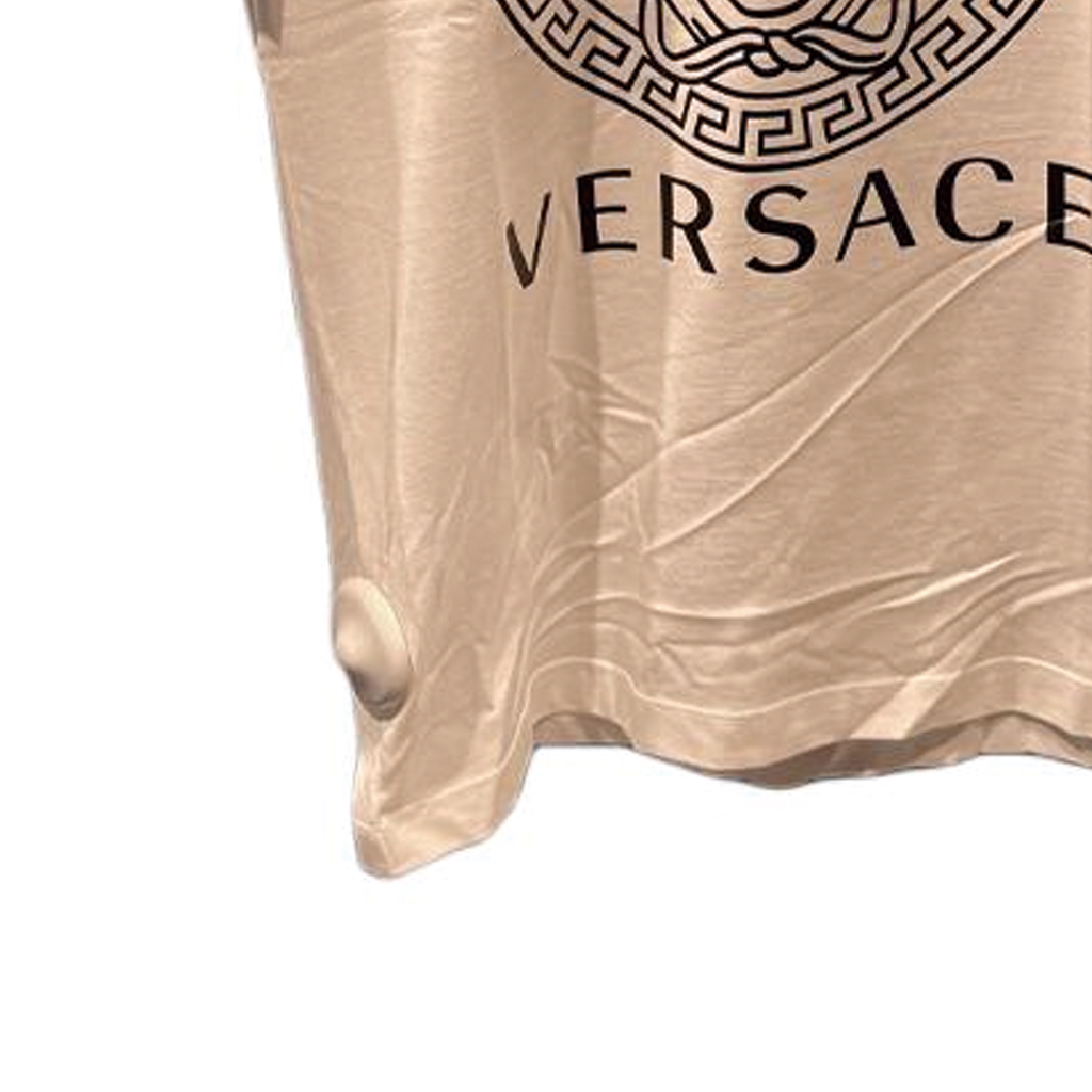 Details for VERSACE  Logo Graphic Print Crewneck T-Shirt White. A89497S-A230901-A911