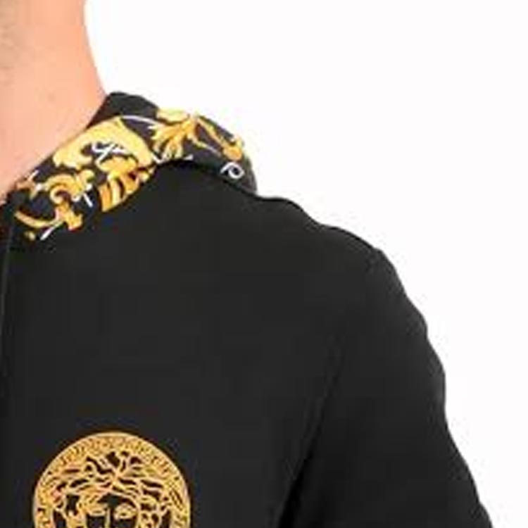 VERSACE  Logo Graphic Print Hoodie - Long Sleeve 1003253-1A02295-2B130 圖 6