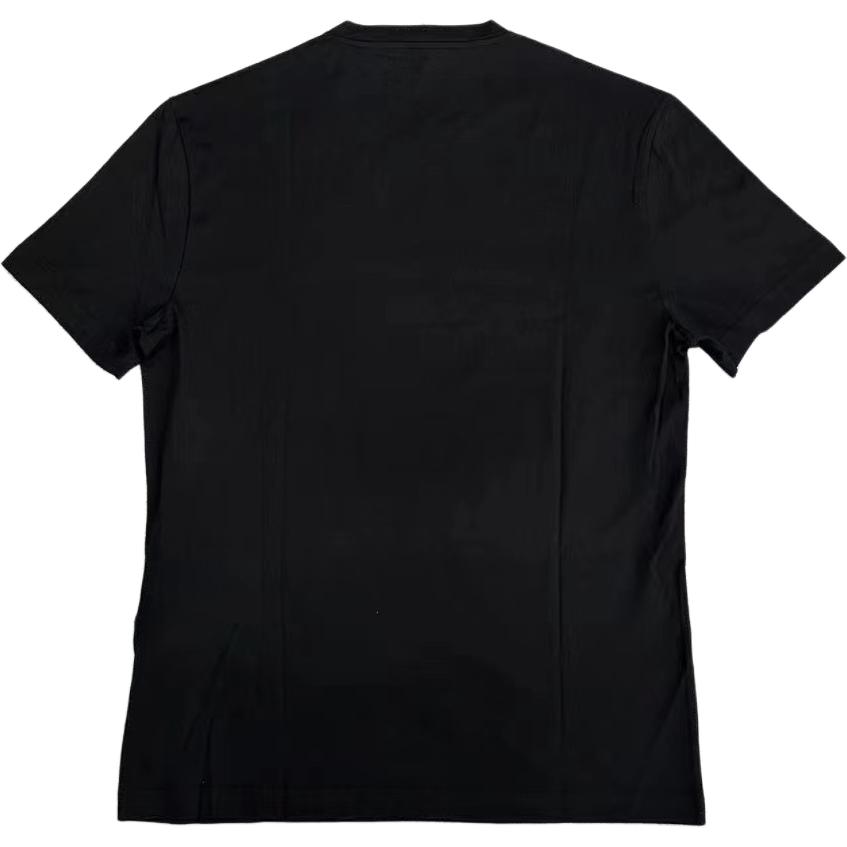 VERSACE  Logo Print Casual Crew Neck Black T-Shirt A74793-A201952-A008 圖 3
