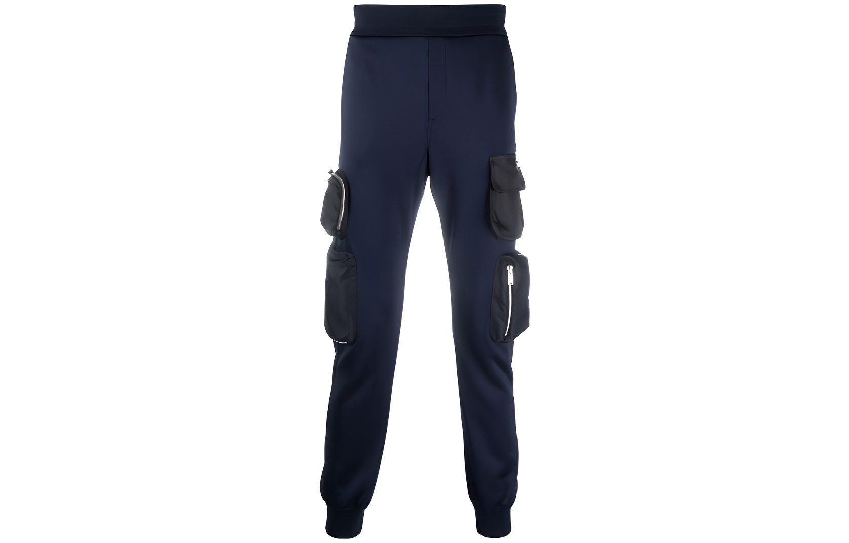 VERSACE  Logo Print Knit Joggers with Pocket Detail - Black 10014141A006581U610