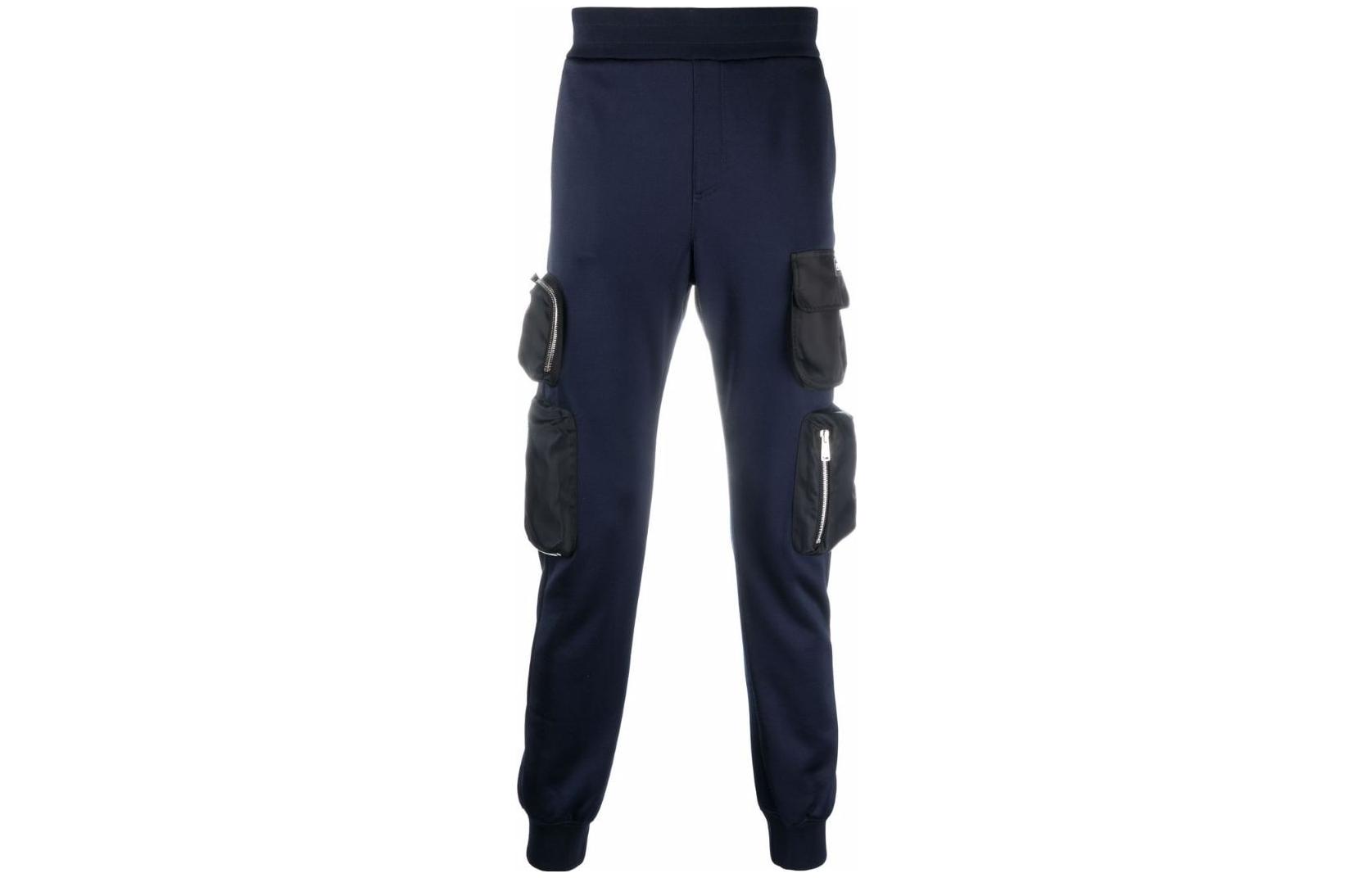 Order VERSACE  Logo Print Knit Joggers with Pocket Detail - Black 10014141A006581U610