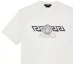 Sizing VERSACE Logo Print Short Sleeve Crewneck T-Shirt - White Casual Tee 1003906-1A02800-1W000