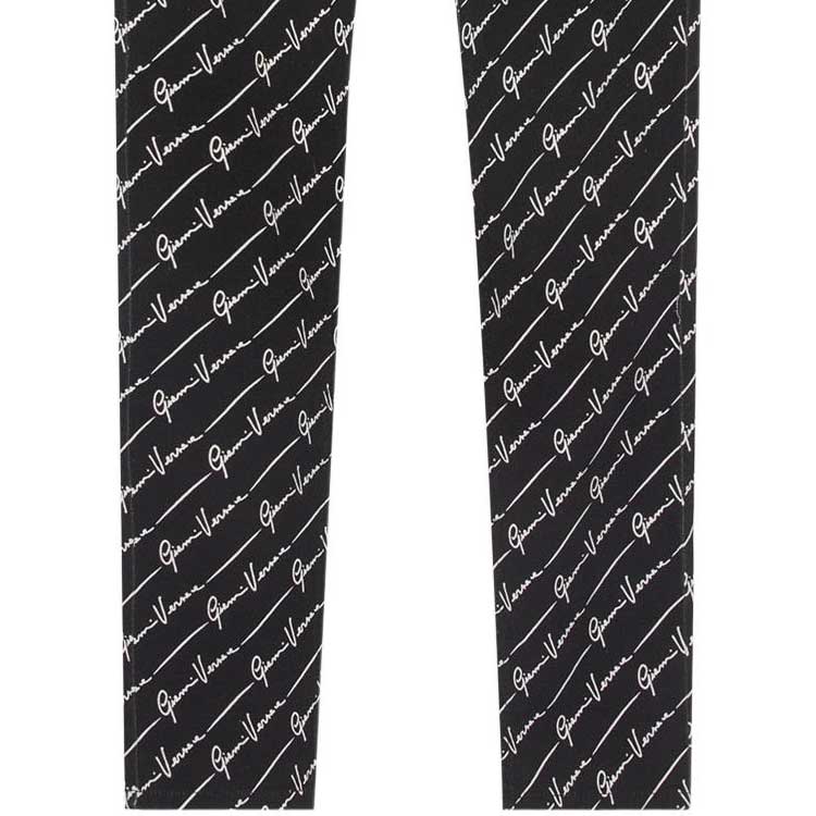 Details for 范思哲低腰标志性黑色牛仔裤带侧口袋 A81832-A232874-A7008