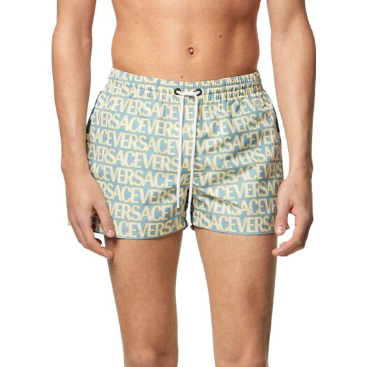 Lookbook VERSACE 多色抽繩字母印花泳褲 1002516-1A07856-5V510