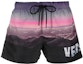 Order VERSACE Multicolor Letter Landscape Print Relaxed Fit Shorts. 1002516-1A09231-5X000