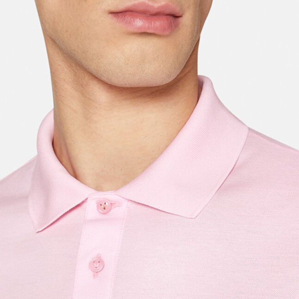 Details for 范思哲粉色纯色美杜莎刺绣短袖POLO衫 A87427-A237141-2P810