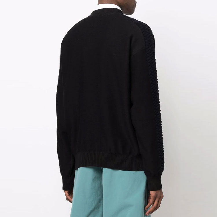 VERSACE  Pullover Sweatshirt Black Greek Pattern Print 1003120-1A02223-1B000 圖 4