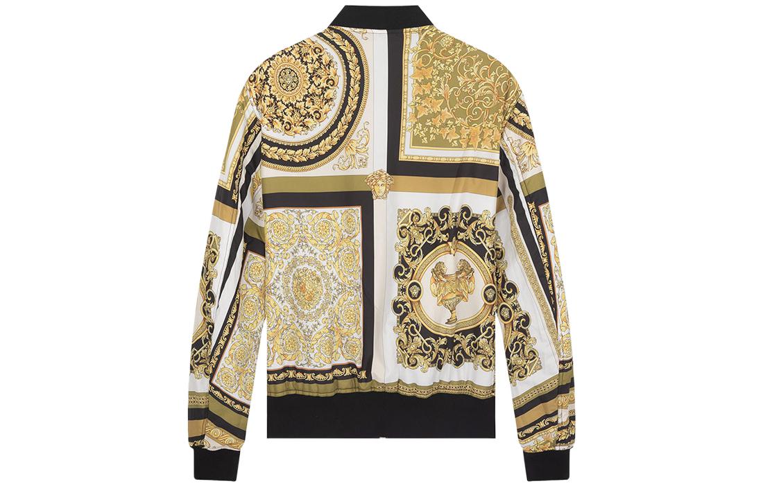 Purchase VERSACE Jaket Bomber Reversible Motif Baroque Hitam. A88323-1F00440-5W060