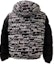 Shop VERSACE Reversible Letter Print Hooded Down Jacket - Black. 1002751-1A02301-5B040