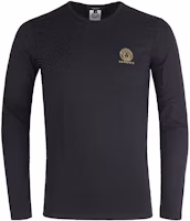 VERSACE Slim-Fit Long-Sleeve T-Shirt Black AUU01007-A232741-A1008 VERSACE Slim-Fit Long-Sleeve T-Shirt Black AUU01007-A232741-A1008