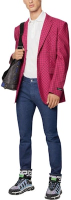 VERSACE Jeans Ajustados Llave Griega Azul A86056-1F00656-1D100 Shop VERSACE Jeans Ajustados Llave Griega Azul A86056-1F00656-1D100