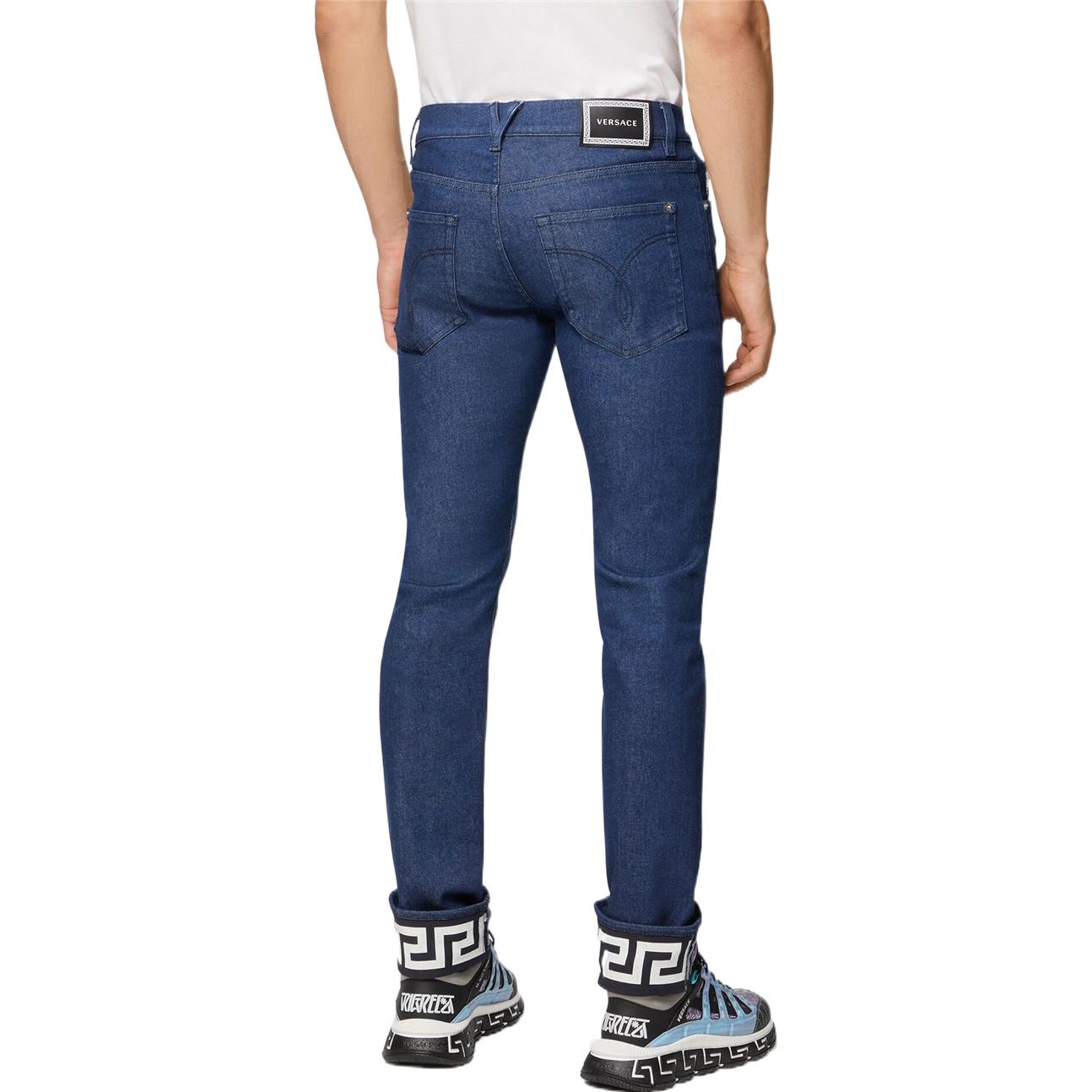 Purchase VERSACE Jeans Ajustados Llave Griega Azul A86056-1F00656-1D100