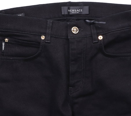 VERSACE 修身中腰黑色牛仔褲 A81832-1A03069-1D040 Details for VERSACE 修身中腰黑色牛仔褲 A81832-1A03069-1D040