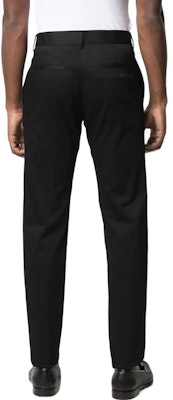 VERSACE Solid Black Casual Gabardine Trousers. A88701-1F00652-1B000 Purchase VERSACE Solid Black Casual Gabardine Trousers. A88701-1F00652-1B000