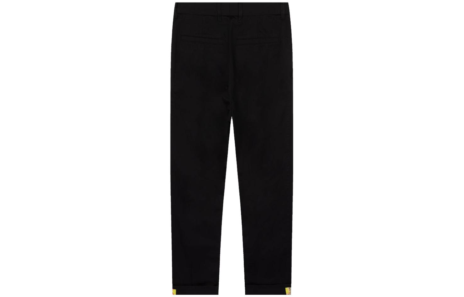 Lookbook Versace  Solid Mid-Rise Casual Pants - Black A89392-A229958-A1008
