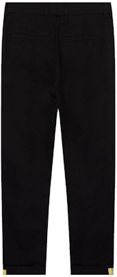 Versace Solid Mid-Rise Casual Pants - Black A89392-A229958-A1008 Lookbook Versace Solid Mid-Rise Casual Pants - Black A89392-A229958-A1008