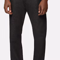 Sizing VERSACE 黑色直筒牛仔褲 A86452-1F00653-1D040