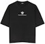 Order VERSACE SS24 黑色刺繡Logo圓領短袖T恤。 1015738-1A11054-1B000