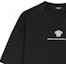Sizing VERSACE SS24 黑色刺繡Logo圓領短袖T恤。 1015738-1A11054-1B000