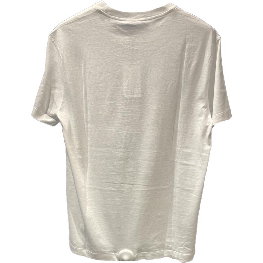 Versace  SS24 White Crewneck T-Shirt with Letter and Graphic Print. 1011861-A230901-2W020 圖 3