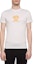 Shop VERSACE 白色棉質經典Logo印花圓領T恤 A82396-A224589-A93A
