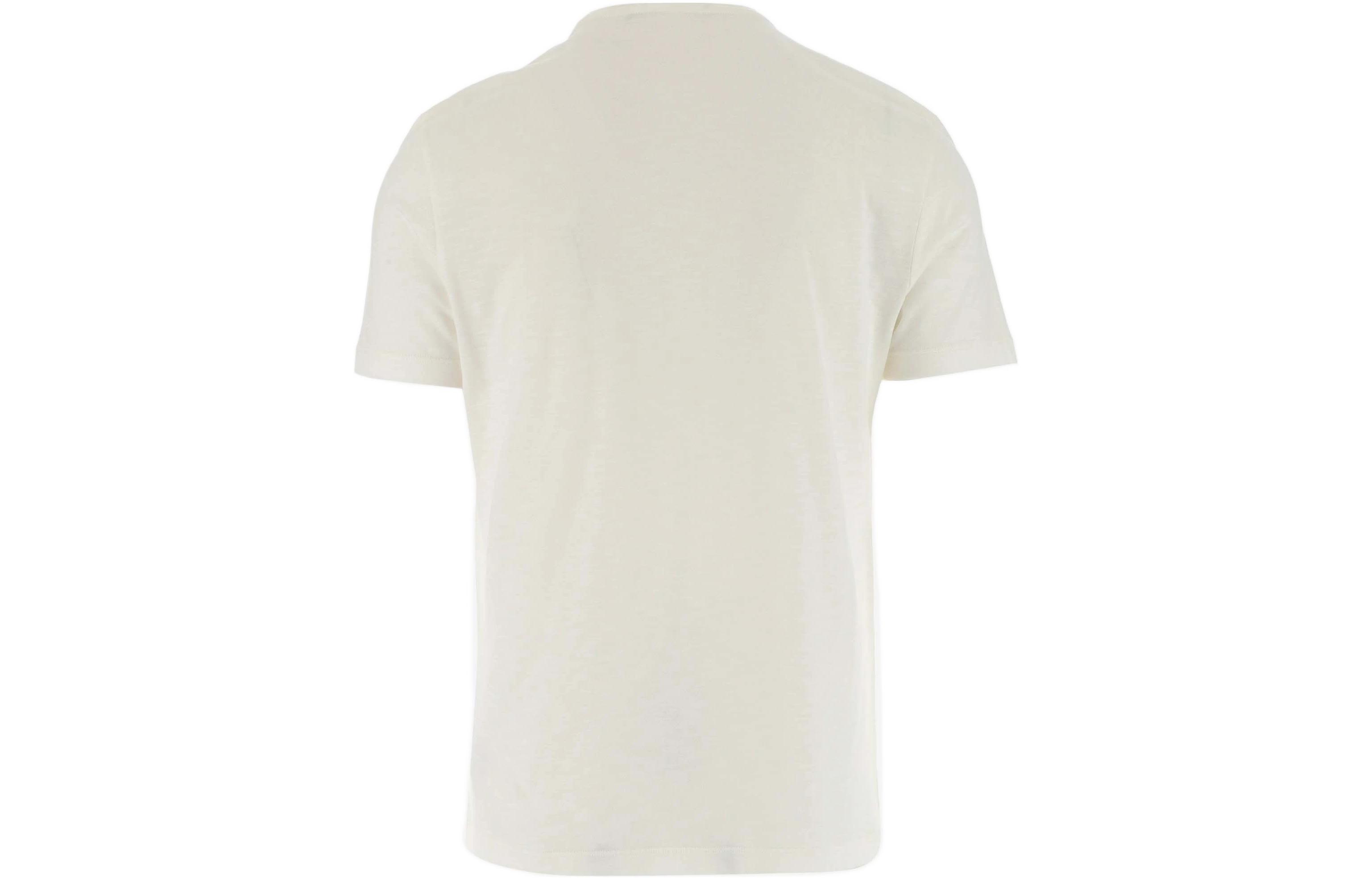 Lookbook VERSACE  White Cotton Graphic Print Crewneck T-Shirt 1006430-1A04137-1W010