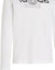 Details for VERSACE White Graphic Logo Print Long Sleeve Relaxed Fit Tee 1004229-1A02800-1W000