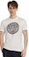 Purchase Versace 白色圖案印花圓領休閒短袖T恤 1013302-1A10721-1W000
