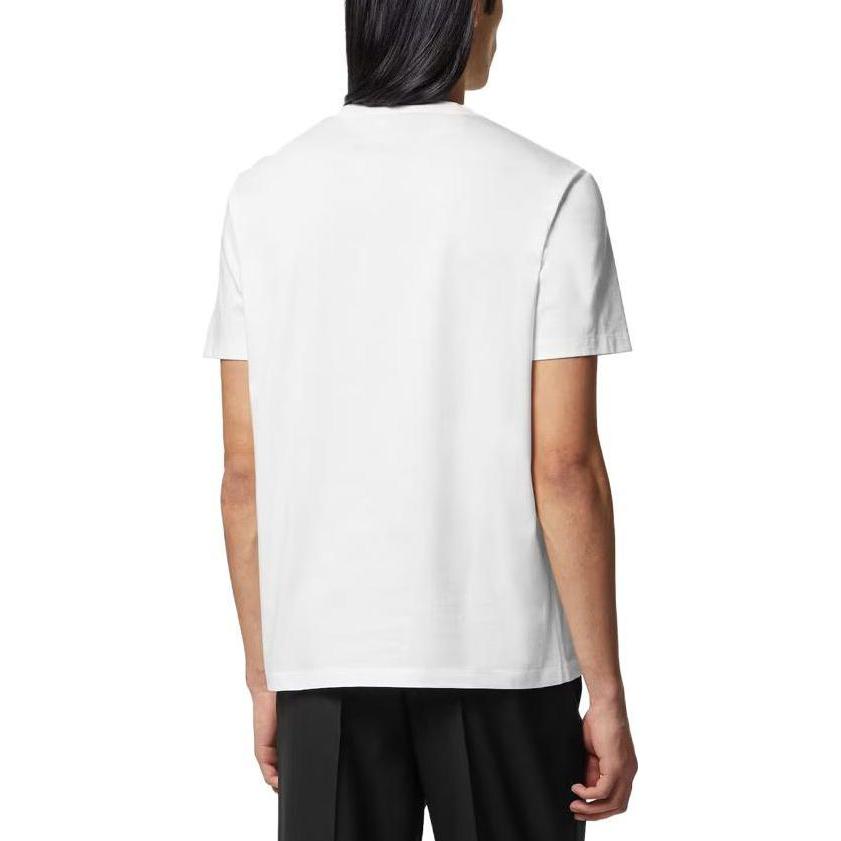 Purchase VERSACE 白色字母建築印花圓領T恤 1010229-1A07449-1W000