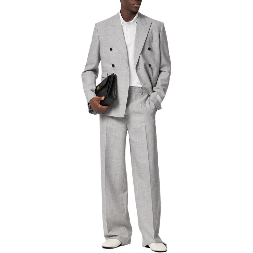 Lookbook VERSACE  White Polo Shirt with Logo Lettering and Collar Design. 1013906-1A11276-1W010