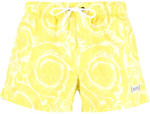 VERSACE Amarillo Shorts Casual Logo con Cordón y Pierna Recta. 1002516-1A09901-5Y370 Buy VERSACE Amarillo Shorts Casual Logo con Cordón y Pierna Recta. 1002516-1A09901-5Y370