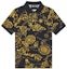 Order VERSACE All-Over Print Casual Short Sleeve Polo Shirt Black E71GAG6S0-EJS014-EG89