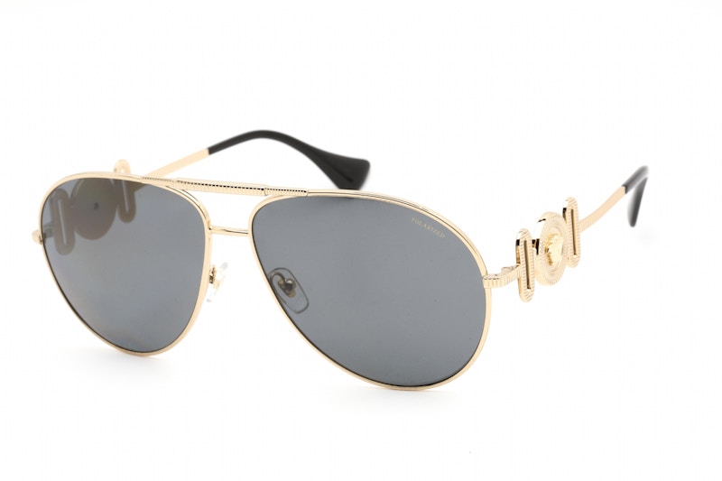 Versace Aviator Sunglasses Gold (VE2249-100281)
