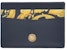 Versace Barocco Print La Medusa Card Holder Black/Gold