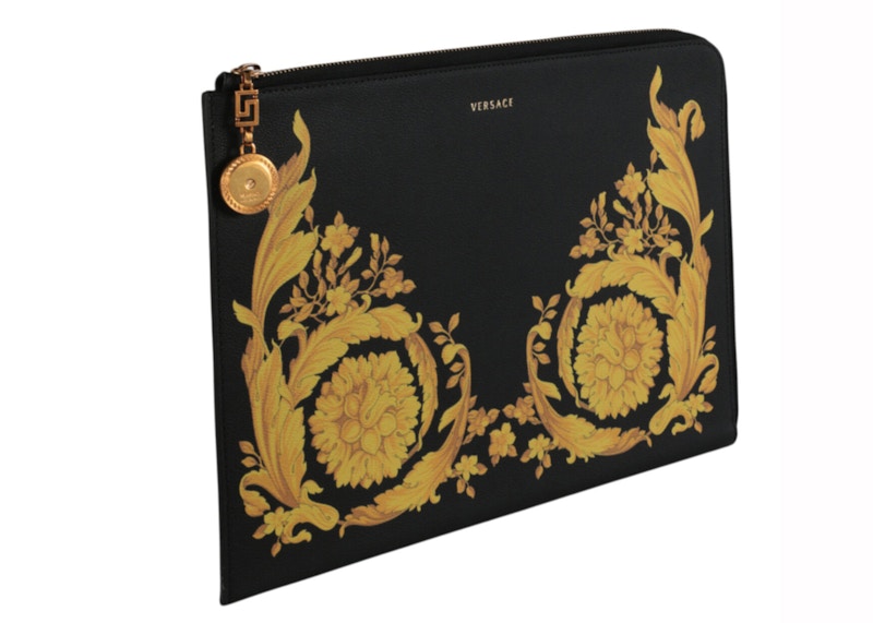 Versace Barocco Printed Pouch Black 圖 2