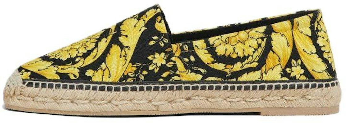 VERSACE Espadrilles Baroque Kuning Hitam 1004041-DTES3_D4191 Buy VERSACE Espadrilles Baroque Kuning Hitam 1004041-DTES3_D4191