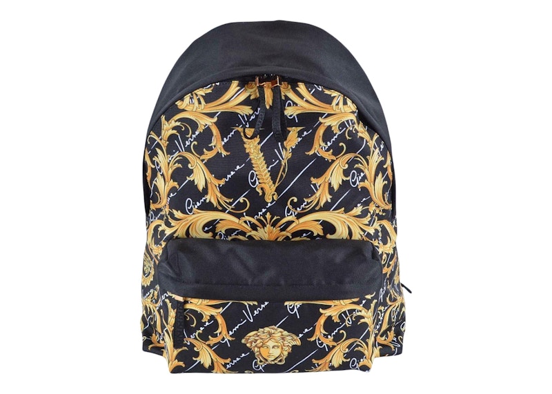 Versace Baroque Medusa Head Backpack Black/Multi