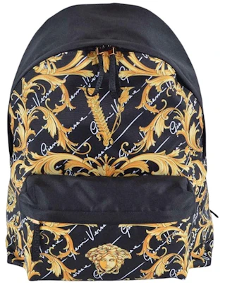 范思哲巴洛克美杜莎頭雙肩背包 黑色/多色 Buy 范思哲巴洛克美杜莎頭雙肩背包 黑色/多色