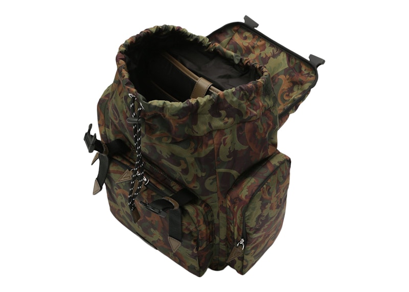 Versace Baroque Print Backpack Green/Multi 圖 3