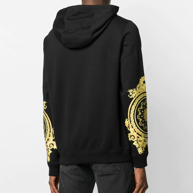 Versace Baroque Print Black Hoodie A85346-A231242-A2003 圖 4