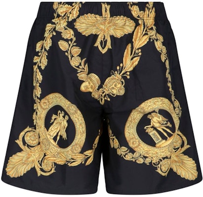 VERSACE Baroque Print Drawstring Casual Shorts Men’s Black. 1002517-1A06990-5B000 Lookbook VERSACE Baroque Print Drawstring Casual Shorts Men’s Black. 1002517-1A06990-5B000