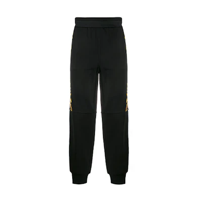 VERSACE Baroque Print Elastic Waist Jogger Pants Black A85349-A232536-A7900