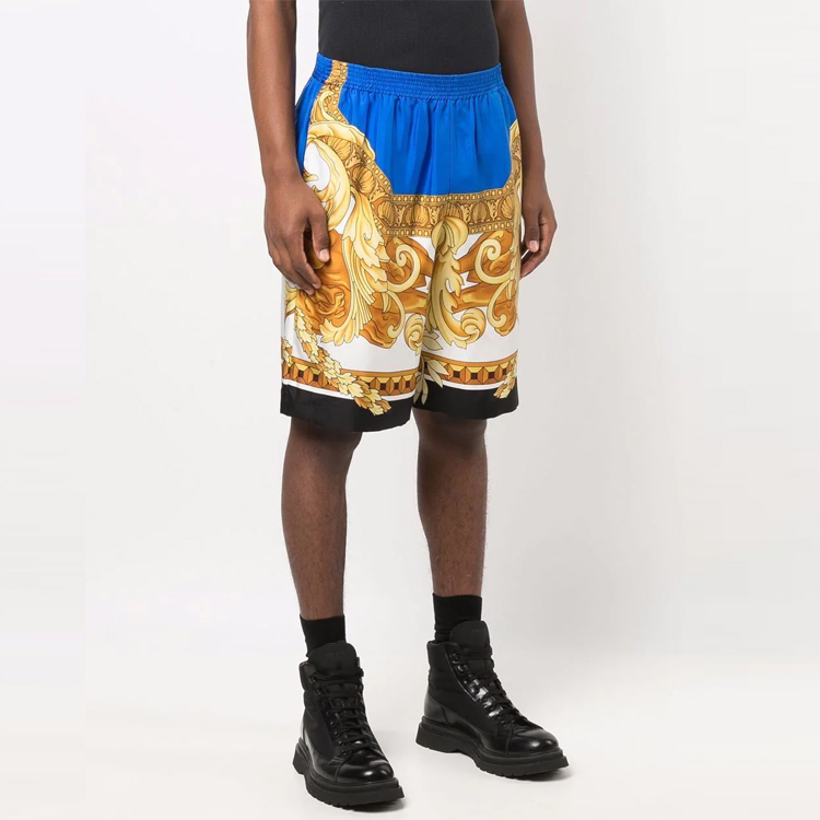 Shop 范思哲 巴洛克印花弹力腰膝长短裤 多色 A864321-A00950-5U050