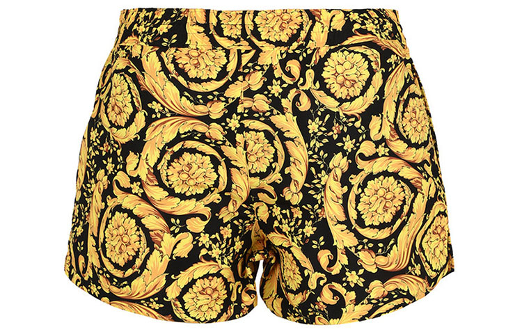 Lookbook VERSACE 巴洛克印花中腰直筒短褲 ABU05020-A233170-A7900